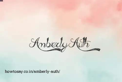 Amberly Auth