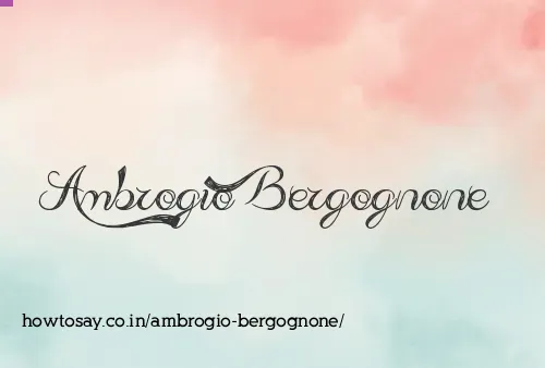 Ambrogio Bergognone