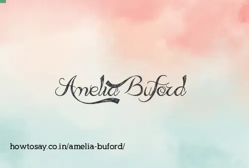 Amelia Buford