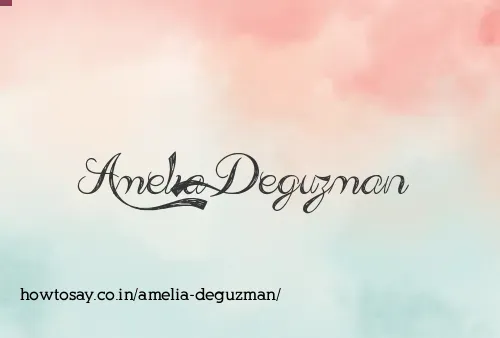 Amelia Deguzman