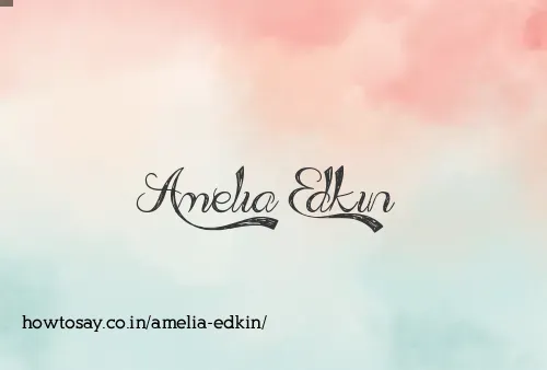 Amelia Edkin