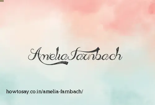 Amelia Farnbach