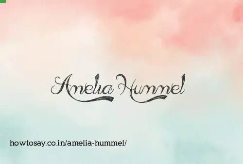 Amelia Hummel