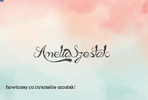Amelia Szostak