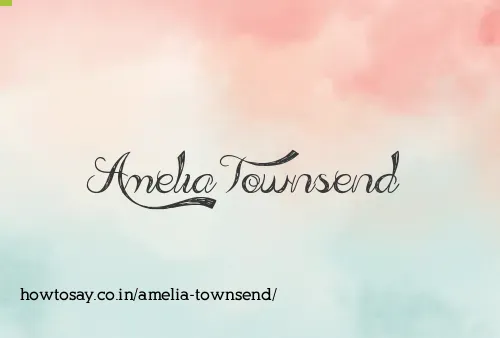 Amelia Townsend