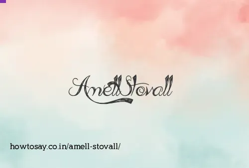 Amell Stovall
