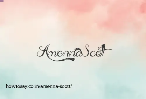 Amenna Scott