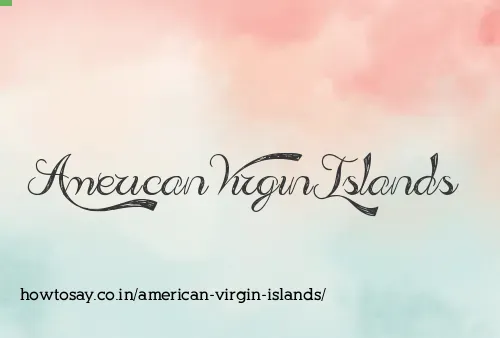American Virgin Islands