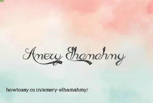 Amery Elhamahmy