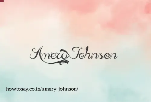Amery Johnson