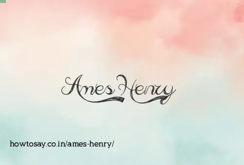 Ames Henry