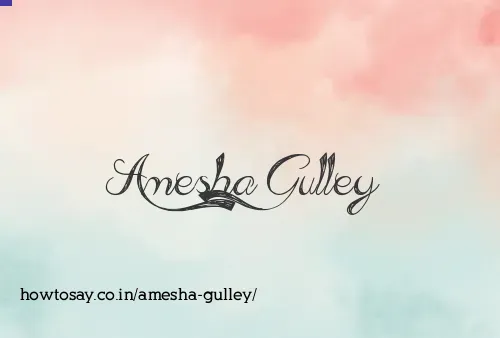 Amesha Gulley