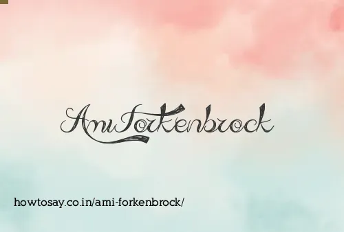 Ami Forkenbrock
