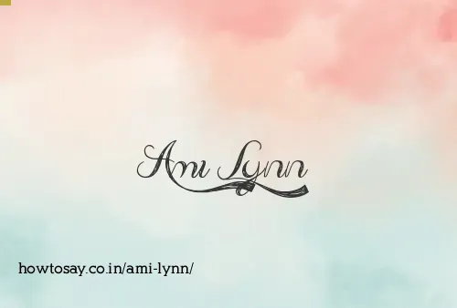 Ami Lynn