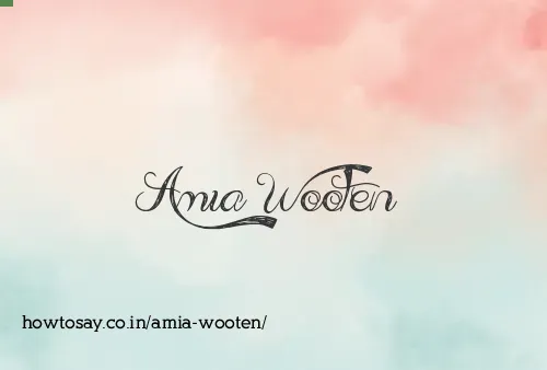 Amia Wooten