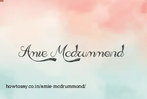 Amie Mcdrummond