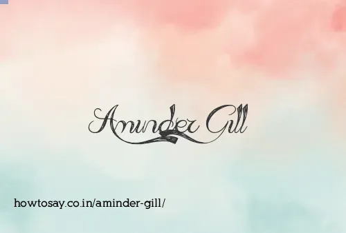 Aminder Gill