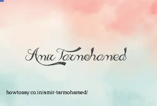 Amir Tarmohamed