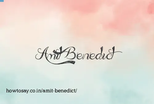 Amit Benedict