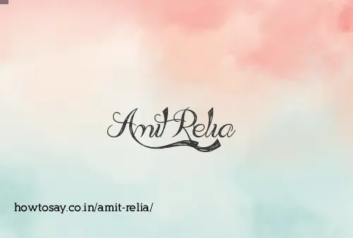 Amit Relia