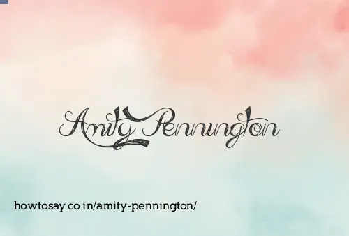 Amity Pennington