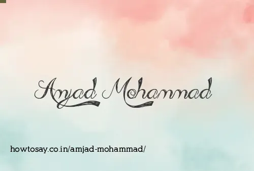 Amjad Mohammad