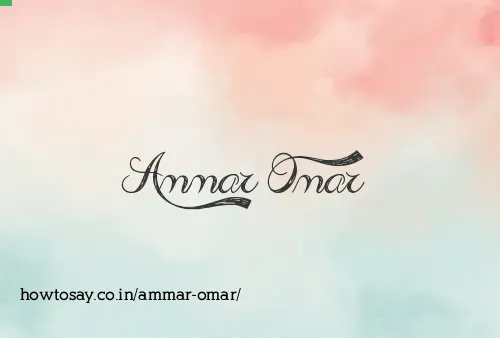 Ammar Omar