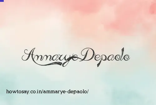 Ammarye Depaolo