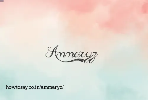Ammaryz