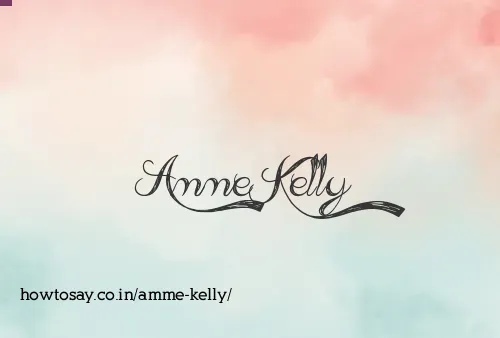 Amme Kelly