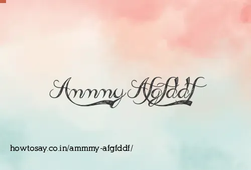 Ammmy Afgfddf