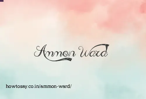 Ammon Ward