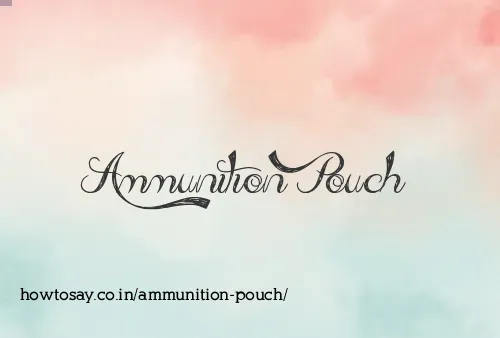Ammunition Pouch