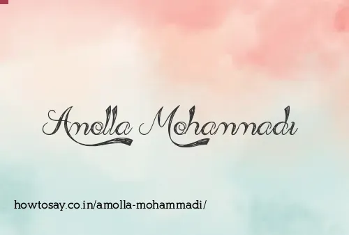 Amolla Mohammadi
