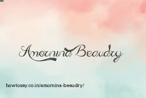 Amornina Beaudry