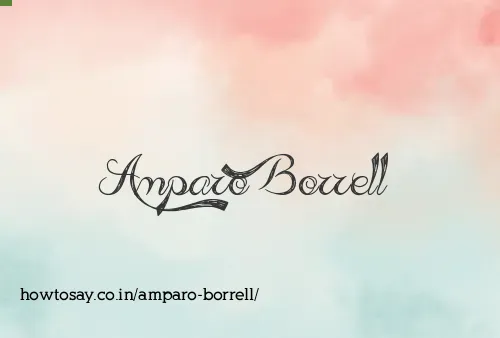 Amparo Borrell