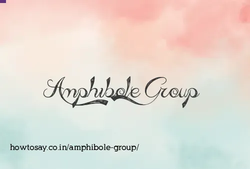 Amphibole Group