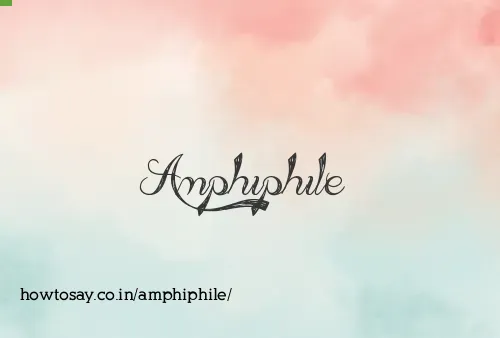 Amphiphile