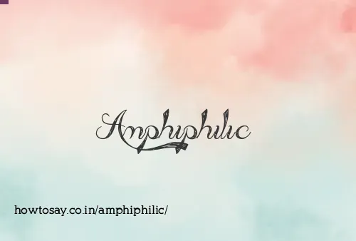 Amphiphilic