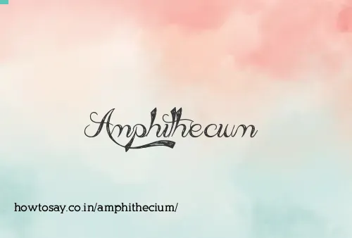 Amphithecium