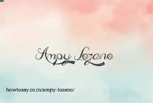 Ampy Lozano