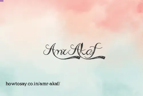 Amr Akaf