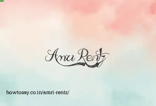 Amri Rentz