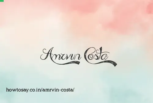 Amrvin Costa