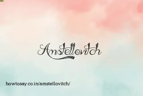 Amstellovitch
