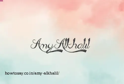 Amy Alkhalil