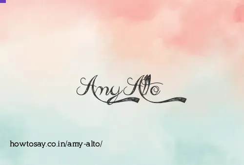 Amy Alto