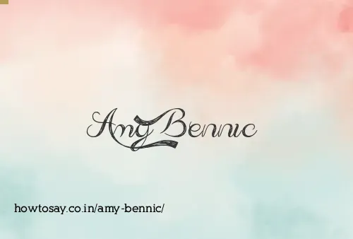 Amy Bennic