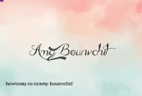 Amy Bounvchit