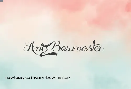 Amy Bowmaster